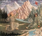 DOMENICO VENEZIANO The Stigmatization of St Francis (predella 1) df Spain oil painting artist
